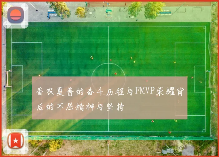 香农夏普的奋斗历程与FMVP荣耀背后的不屈精神与坚持